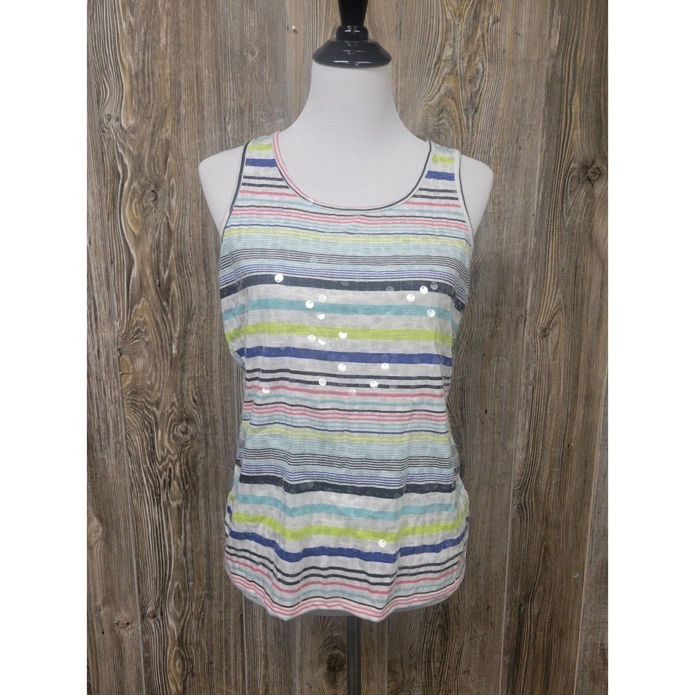 Sequin Tank top large Charlotte Russe